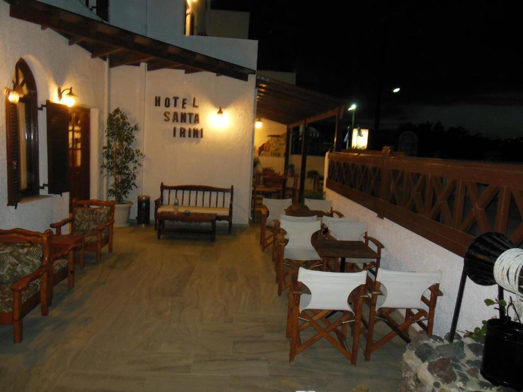 Santa Irini Hotel Perissa  Dış mekan fotoğraf