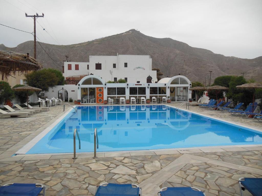 Santa Irini Hotel Perissa  Dış mekan fotoğraf