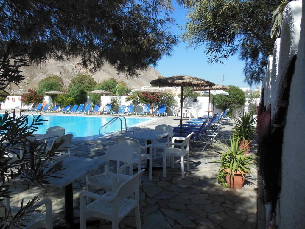 Santa Irini Hotel Perissa  Dış mekan fotoğraf