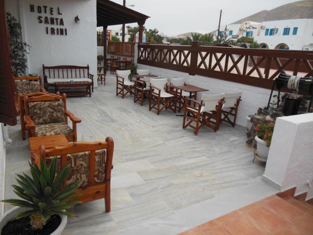 Santa Irini Hotel Perissa  Dış mekan fotoğraf