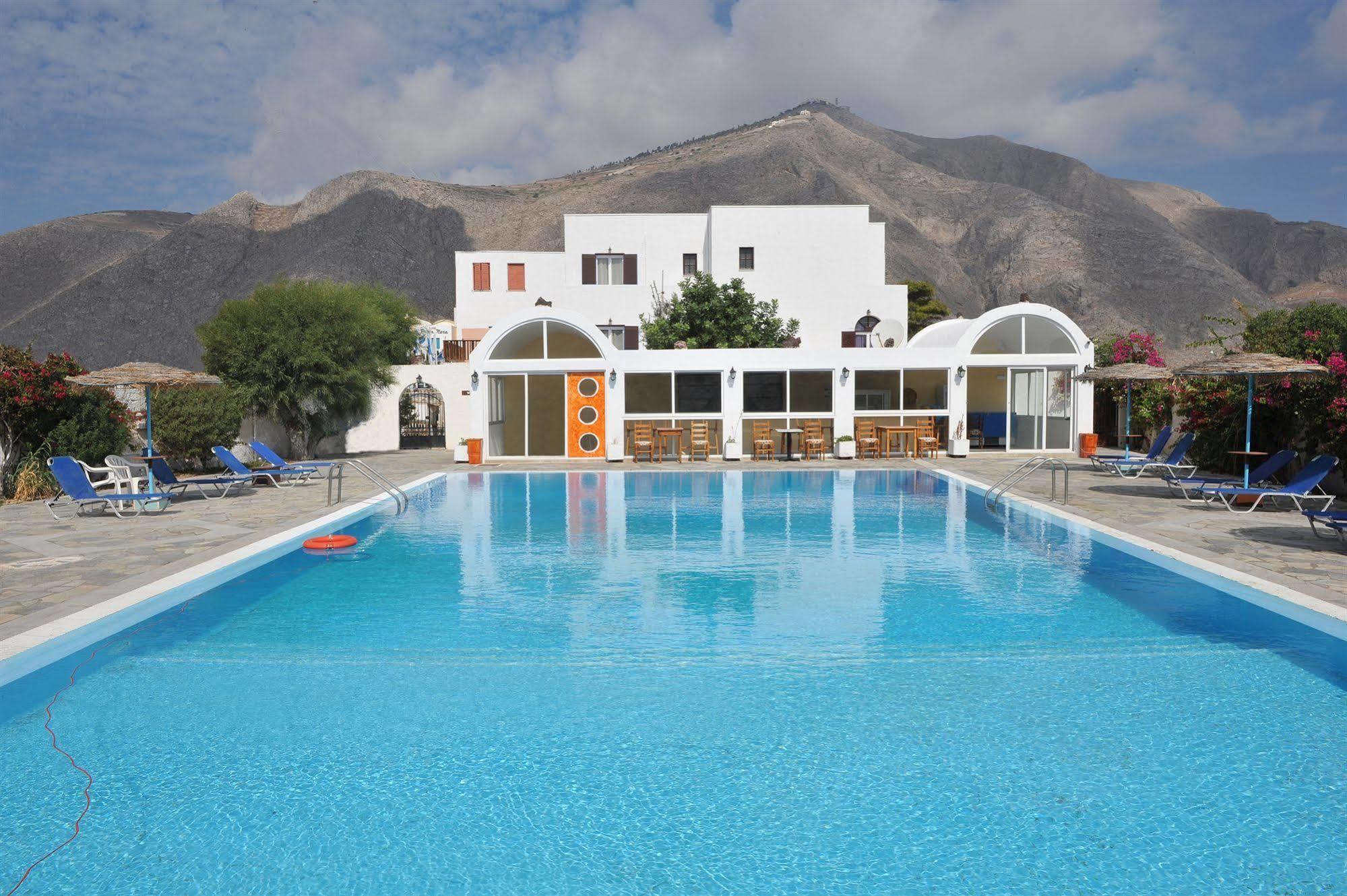 Santa Irini Hotel Perissa  Dış mekan fotoğraf